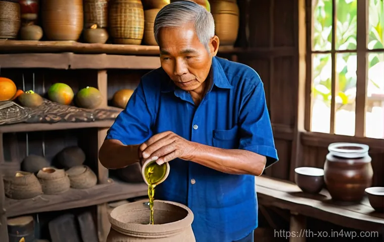 전통주 브랜드의 온라인 리뷰 관리 - **Prompt:** A young Thai woman, in her late 20s, wearing a stylish yet modest floral dress, sits at ...