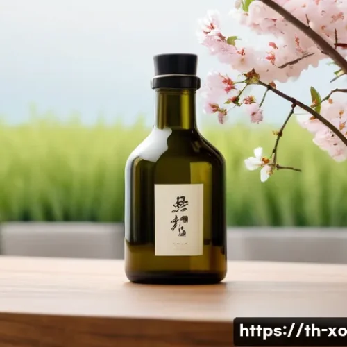 Home 33 전통주 브랜드의 해외 진출 성공 사례 - A vibrant scene showcasing a traditional herbal drink brand adapting its recipe for the Japanese mar...