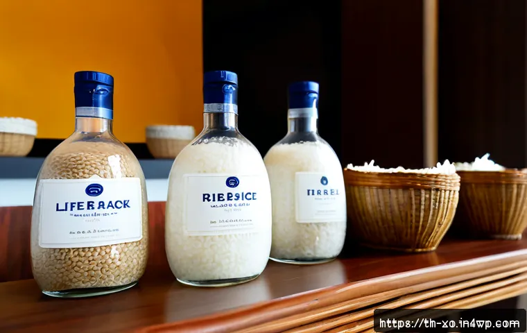 Home 17 전통주 브랜드의 성공 사례 연구 - Photorealistic case-study scene of a successful Thai traditional rice spirit brand: elegant unbrande...